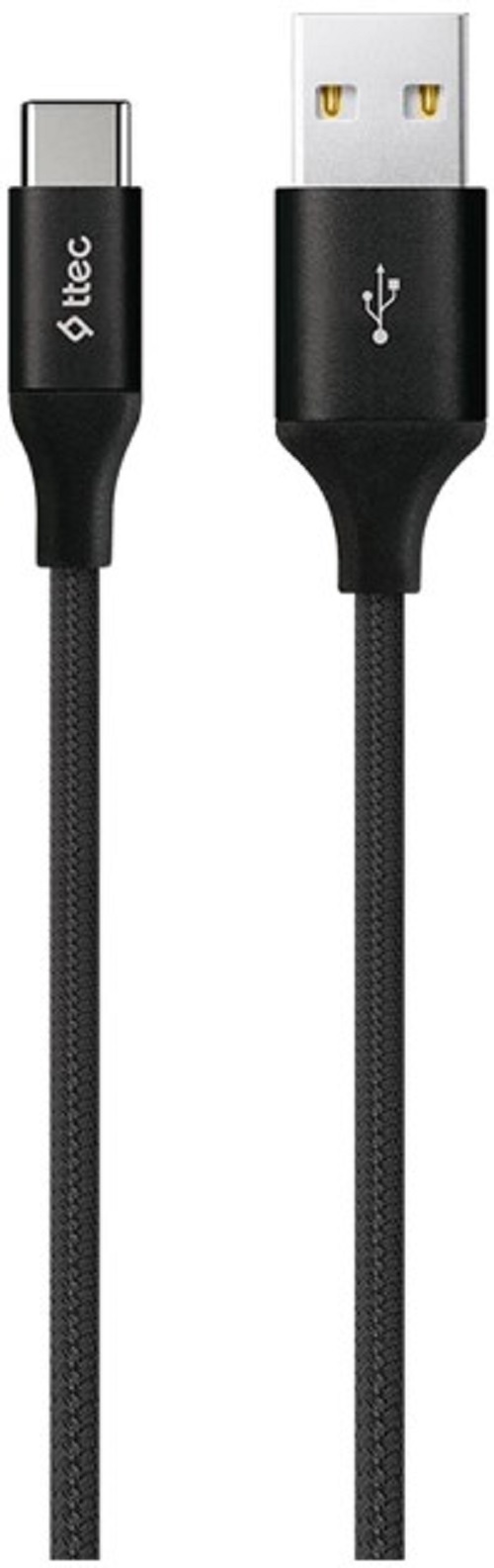 

Кабель интерфейсный TTEC 2DK23S AlumiCable USB-C Charge/Data 2.0 XL. Длина: 2м. Цвет: черный, 2DK23S