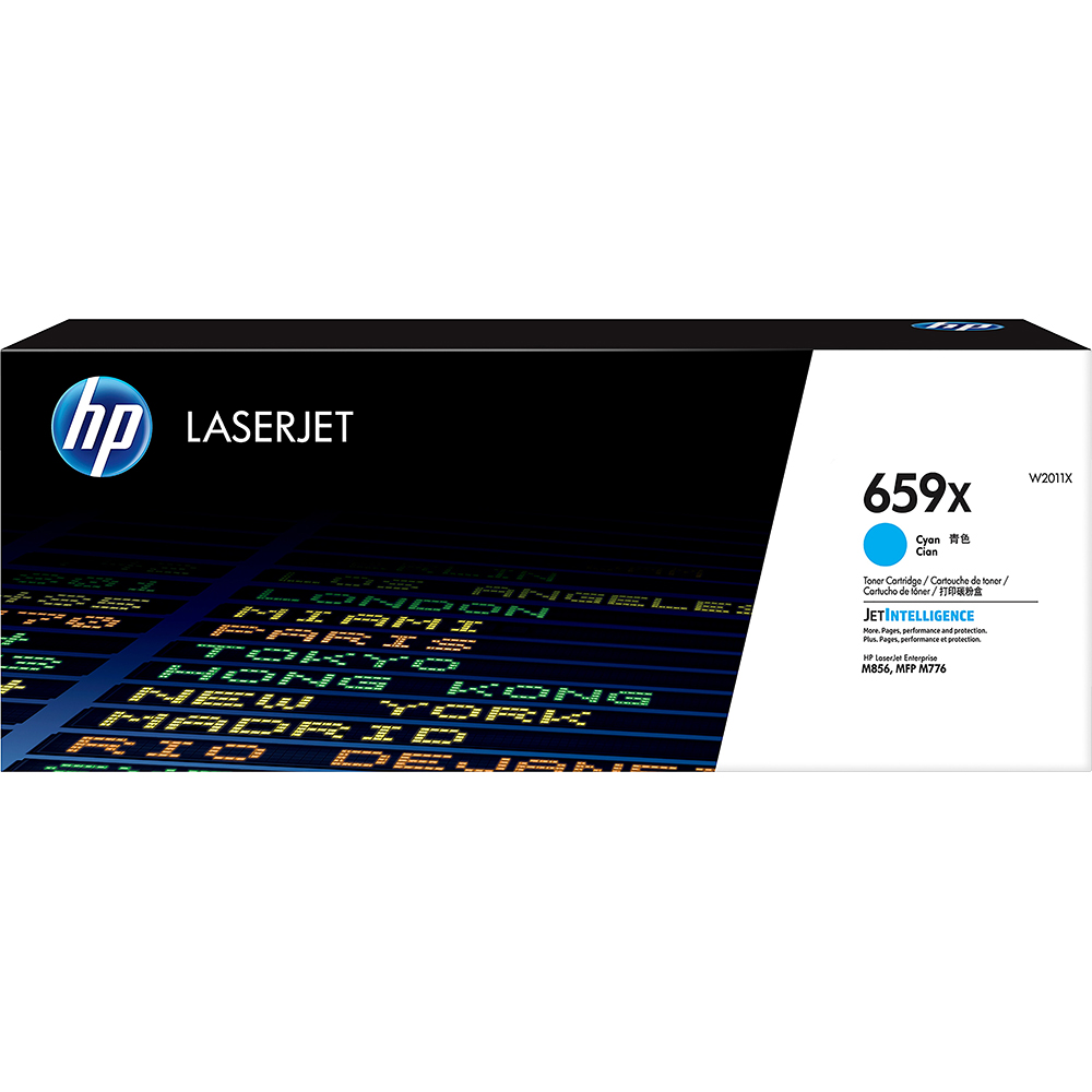 

Картридж HP 659X W2011X голубой, лазерный, повышенной емкости (29000 стр), 659X