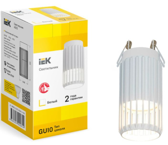 фото Светильник IEK LT-UPB0-4205-GU10-1-K01 в Челябинске