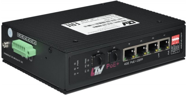 фото Коммутатор промышленный неуправляемый LTV LTV-2SI04G2S-P в Омске