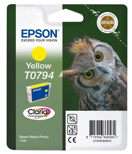 

Картридж Epson C13T07944010 желтый повышенной емкости для P50/PX660/PX820/PX830, C13T07944010