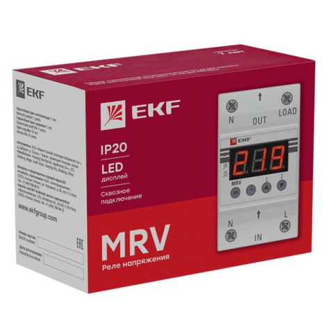 фото Реле напряжения EKF MRV-50A в Уфе
