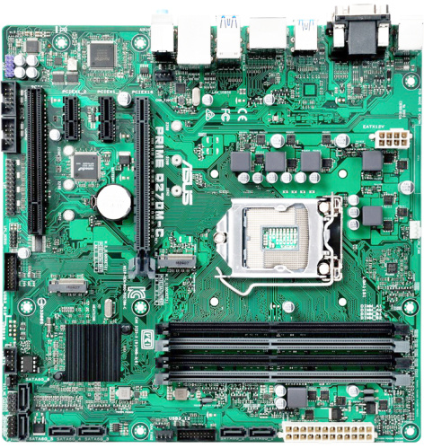 фото Материнская плата mATX ASUS PRIME Q270M-C