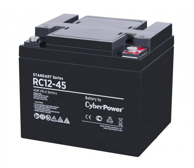 

Батарея для ИБП CyberPower RC 12-45 12V 50 Ah, RC 12-45