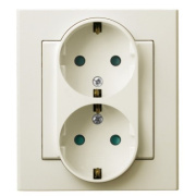 фото Розетка Ospel GP-2RSP/27