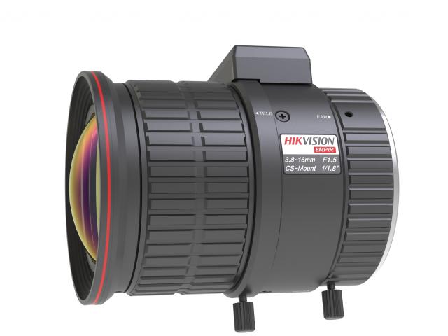 

Объектив HIKVISION HV3816P-8MPIR вариофокальный 8Мп объектив, 1/1.8"; 3.8-16мм F1.4-С; крепление CS; мин.рабочее расстояние 0.1м, HV3816P-8MPIR