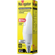 фото Лампа Navigator NLL-C37-8.5-230-4K-E14-FR