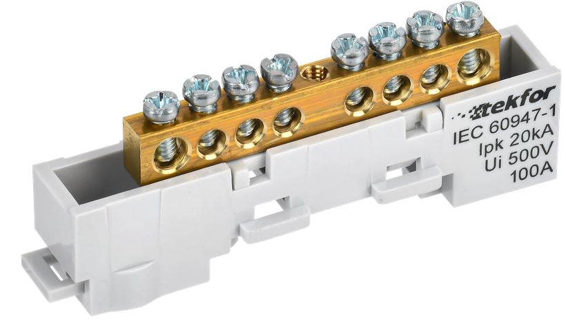 

Шина L "фаза" IEK TF-NN10-08-DL-K03 TEKFOR неизолированная на универсальном держателе 6х9-8-Ср, TF-NN10-08-DL-K03