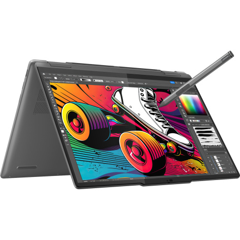 фото Ноутбук  Lenovo Yoga 7 2-in-1 14IML9 в Уфе 14 ", Core Ultra 7, 16 Гб RAM, 1 Тб SSD, Arc graphics, Серый