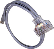 фото Кабель патч-корд Lanmaster LAN-45-P4-1m