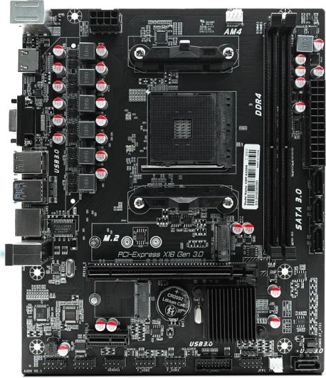 фото Материнская плата mATX CBR A320 в Уфе