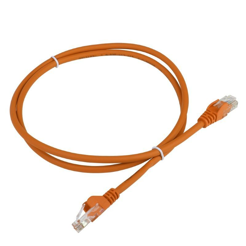 

Кабель патч-корд U/UTP 6 кат. 0.3м Lanmaster LAN-PC45/U6-0.3-OR RJ45 - RJ45, 4 пары, оранжевый, LSZH, LAN-PC45/U6-0.3-OR