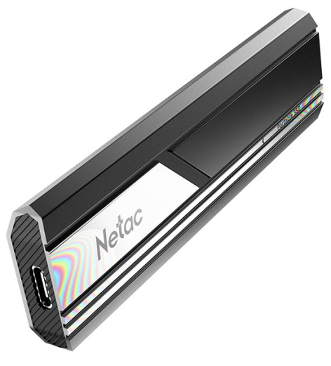 фото Внешний SSD USB 3.2 Gen 2 Type-C Netac NT01ZX10-001T-32BK в Омске 1000 ГБ