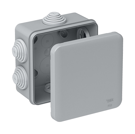 

Коробка распределительная Schneider Electric IMT350911 открытой установки 100x100x50 DIY, IMT350911
