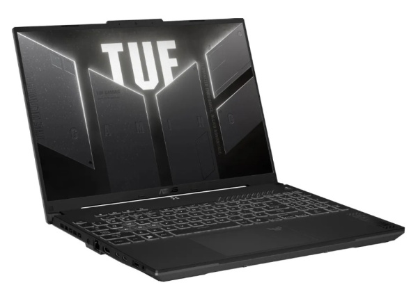 фото Ноутбук  ASUS TUF GAMING F16 FX607VJ-RL009 в Красноярске 16 ", Core 5, 16 Гб RAM, 512 Гб SSD, GeForce RTX 3050, Серый