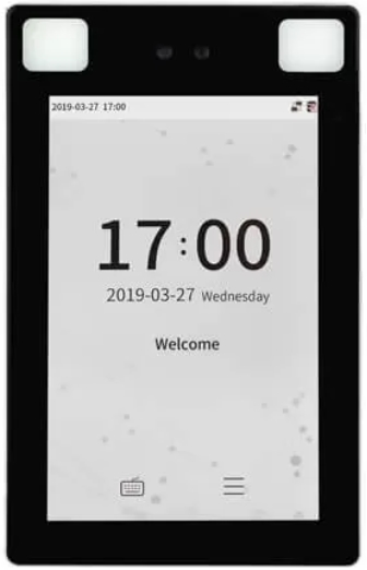 

Терминал ZKTeco ProFaceX [P/EM] биометрический распознавания лиц, дисплей 8" IPS , память: лиц 30000, карт 50 000, событий 1 млн., ProFaceX [P/EM]