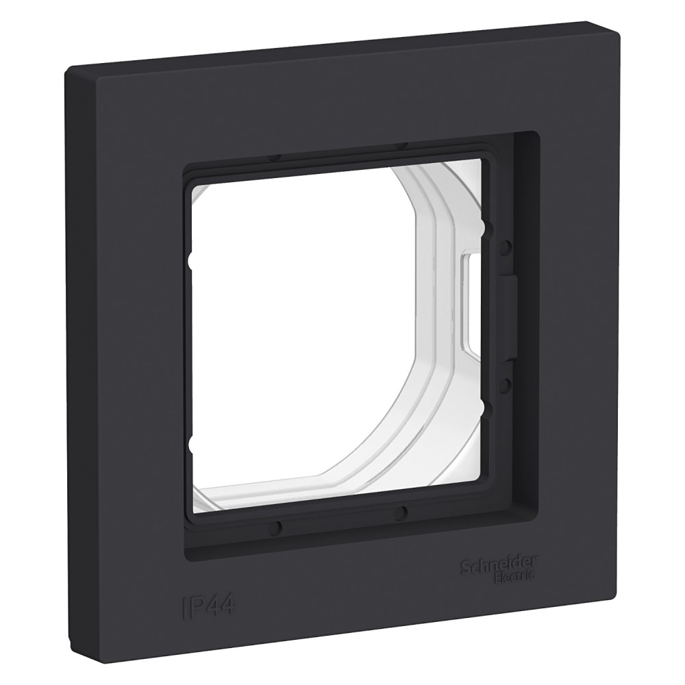 

Рамка одинарная Systeme Electric ATN441001 AtlasDesign AQUA IP44 карбон, ATN441001