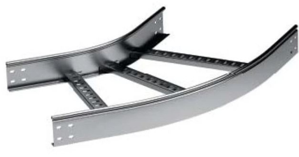 Изображение товара Угол горизонтальный 45° DKC LC0835K для кабельных трасс