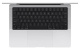 фото Ноутбук Apple MX2E3 14.2" (Apple M, 24Гб , SSD 512 Гб, M4 Pro 16-Core GPU, MacOS) Серебристый [MX2E3_euro]