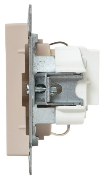 фото Розетка с заземлением  EKF UP1-SOI-110