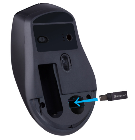 фото Мышь Wireless Defender Effect X MS-095 в Челябинске