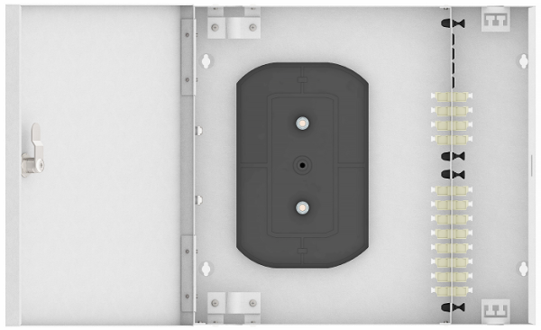 фото Кросс оптический настенный  TopLAN КРН-Top-24LC/U-OM2-GY в Уфе