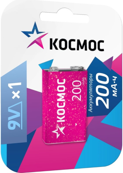 фото Аккумулятор  Космос KOCNI-MH6F22(200mAh) в Санкт-Петербургe