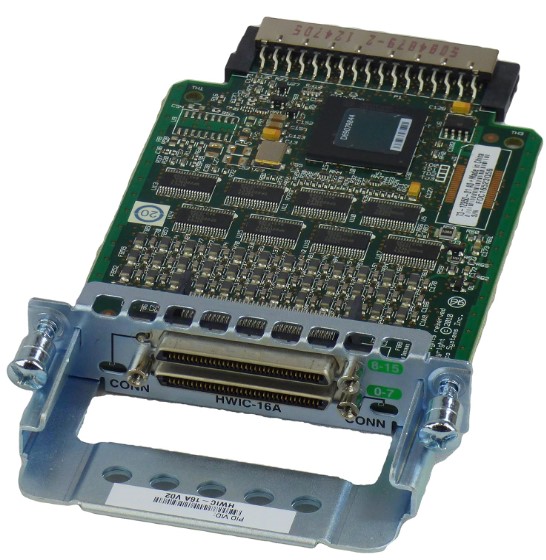 

Трансивер Cisco HWIC-16A= HWIC-16A Модуль 16-Port Async HWIC, HWIC-16A=