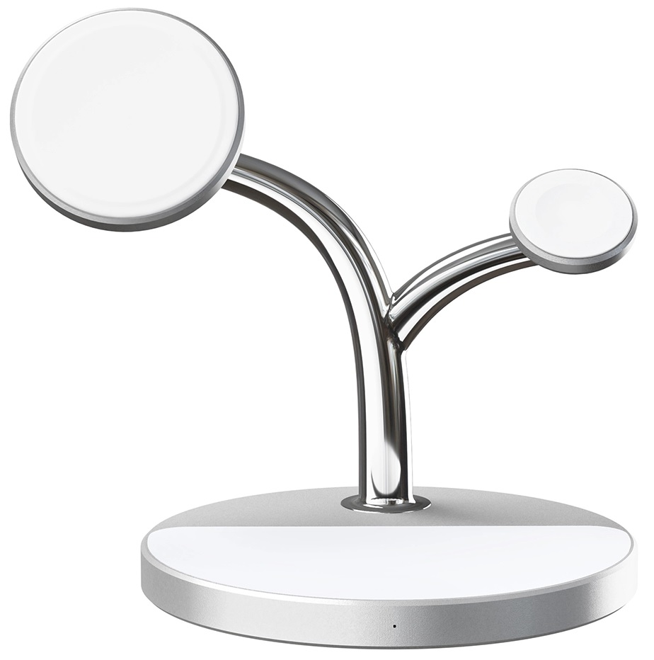 

Зарядное устройство беспроводное Lyambda LWI12 MagSafe 3 в 1 для iPhone, AirPods и Apple Watch, LWI12