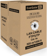 фото Кабель витая пара Exegate UTP4-C5e-CU-S24-IN-PVC-GY-305-FLUKE