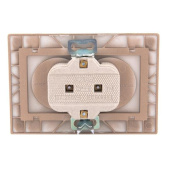 фото Розетка Lezard 701-3131-128