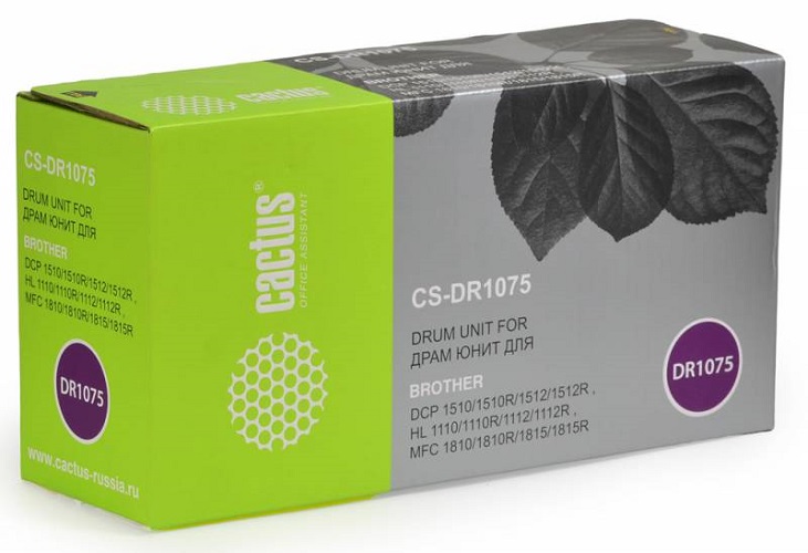 

Фотобарабан Cactus CS-DR1075 для HL-1110/1112/1510/1512/1810/1815, CS-DR1075