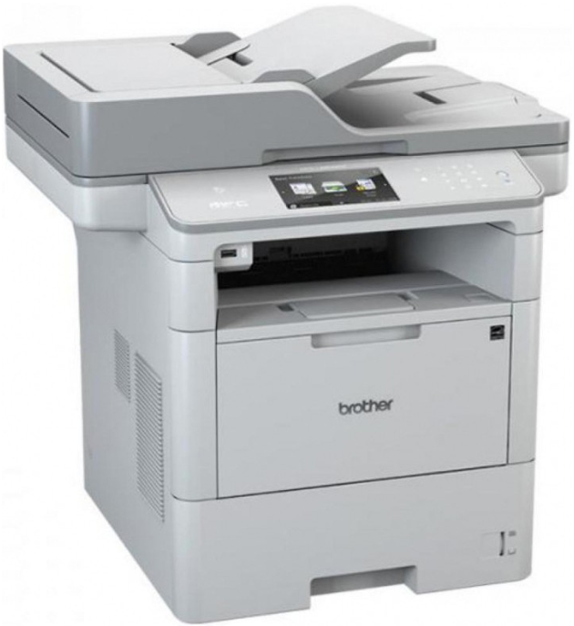 Brother MFC-L6950DW (P/C/S/F, A4, 1Гб, 50стр/мин, Duplex, SPDF80, GigaLAN, WiFi, лоток 520л, USB, старт.тонер 12000 стр.)