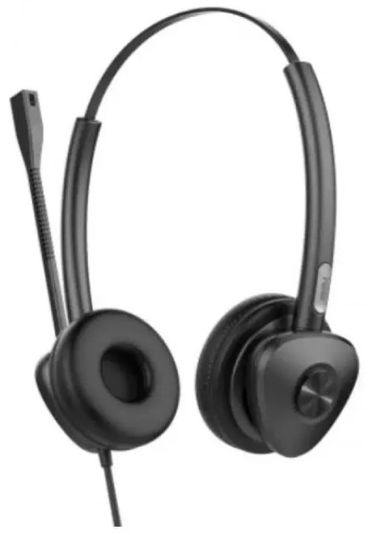 фото Проводные наушники Fanvil HT302-U, Проводной, Накладные, Черный, [HT302-U] в Казани