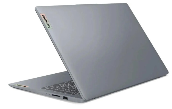 фото Ноутбук Lenovo IdeaPad Slim 3 15AMN8 15.6" (AMD Ryzen 5, 16Гб LPDDR5, SSD 512 Гб, Radeon Graphics, Без ОС) Серый [82XQ013FFE]