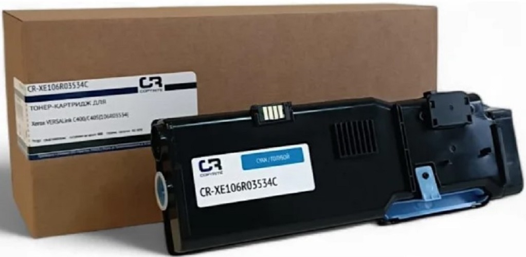 

Тонер-картридж CopyRite CR-XE106R03534C для Xerox VERSALink C400/C405, 8000стр, cyan, CR-XE106R03534C