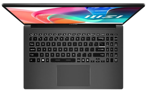 фото Ноутбук MSI Modern 15 F1MG-1072XRU 15.6" (Intel Core 5, 16Гб DDR4, SSD 512 Гб, Iris Xe Graphics, Windows 11 Профессиональная) Серый [9S7-15S111-1072_Win11Pro]