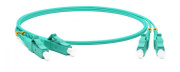 фото Патч-корд Hyperline FC-D2-503-LC/PR-LC/PR-H-15M-LSZH-AQ