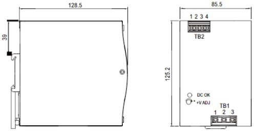 фото Преобразователь AC-DC сетевой Mean Well NDR-480-48 в Уфе