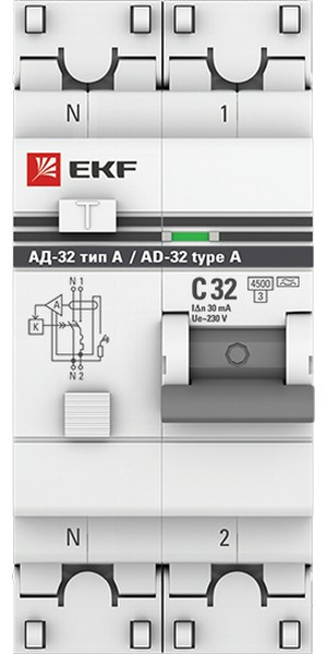 фото Автомат дифференциальный EKF DA32-32-30-a-pro в Уфе