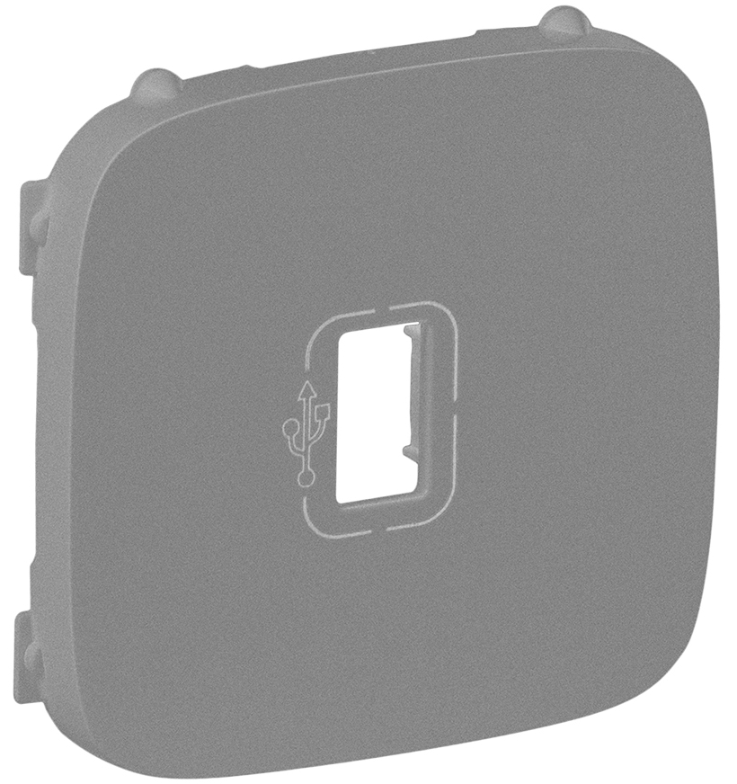 

Панель лицевая Legrand 754757 Valena ALLURE - для розетки USB, алюминий, 754757