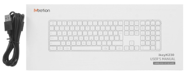 фото Мембранная клавиатура Meetion K230MW, Bluetooth, Черный [MT-K230MW-A-RU] в Перми