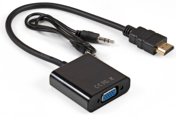 фото Кабель-переходник HDMI-VGA Exegate EX-HDMIM-VGAF-3.5JackS-0.3 в Красноярске