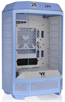 

Корпус mini-ITX Thermaltake The Tower 300 Hydrangea CA-1Y4-00SFWN-00 голубой, без БП, 2*USB3.0, audio, The Tower 300 Hydrangea