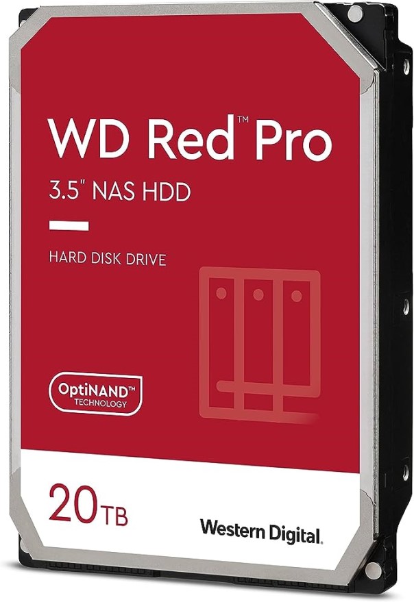 

Жесткий диск 20TB SATA 6Gb/s Western Digital WD201KFGX Red Pro NAS 3.5" 7200rpm 512MB, WD201KFGX