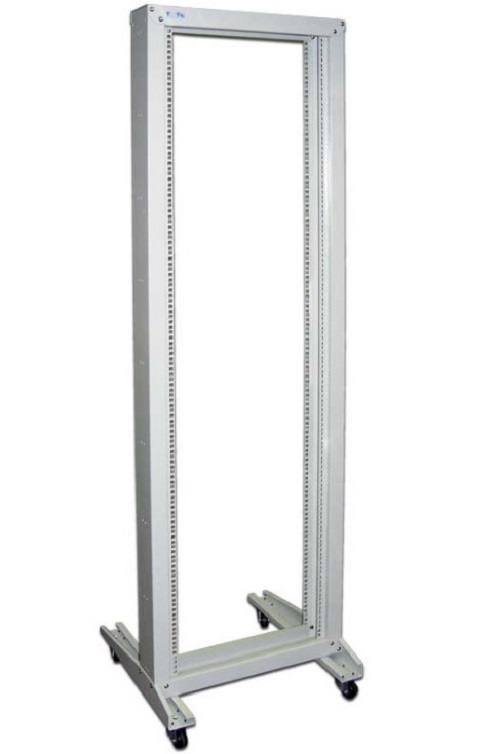 

Открытая стойка TWT TWT-RACK1-33U однорамная 33U, серая, TWT-RACK1-33U