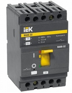 Изображение товара Автоматический выключатель IEK SVA10-3-0032 для защиты электросети