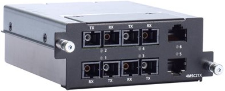 

Коммутатор MOXA RM-G4000-4MSC2TX модульный 4 multi-mode 100BaseFX ports with SC connectors, 2*10/100BaseT(X) ports, RM-G4000-4MSC2TX