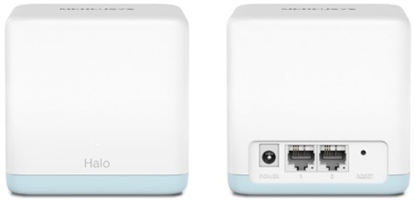 

Маршрутизатор Mercusys Halo H30(2-pack) AC1200 Whole Home Mesh Wi-Fi System, 2 Internal Antennas, 2 GB ports (WAN/LAN), Halo H30(2-pack)