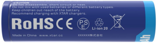 фото Аккумулятор  XTAR XTAR-ICR18650-26F-PCB